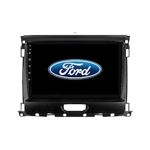 Ford Ranger - Araç Multimedya Ekran - 4gb 64gb - S - Black - 2015 - 2020 - 9 Inch - Myway - Red