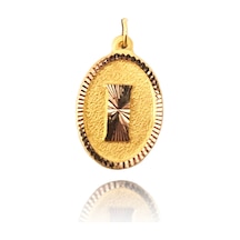 0.25 Gram 14 Ayar Altın I Harf Kolye Ucu