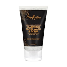 Shea Moisture Afrika Siyah Sabunu Yüz Yıkama ve Peeling 43GR