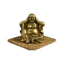 Aircraft Carrier Jzcat Bakma, Duyma, Söyleme Zen Maitreya Buddha Reçine El Sanatları Süsü-ml06