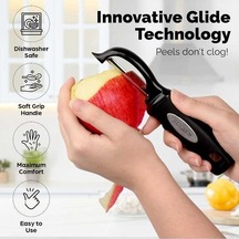 Ulzyvf Soyucu Sebze Saplı Paslanmaz Çelik Makinesi Inox Güvenli Ergonomik Döner Bulaşık Bıçaklar - Tu Inox