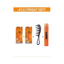 Fontenay Saç Şekillendirici Pudra Toz Wax Ultra Strong + Şekil Tarak'ı  + Saç Spreyi  400ML 4'lü Set