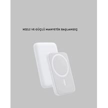 5000mah Manyetik Powerbank Apple iPhone Uyumlu Serisi İçin Taşınabilir Kablosuz Şarj Cihazı Çok Renkli