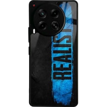 Tecno Camon 30 Realist Tasarımlı Glossy Telefon Kılıfı Siyah