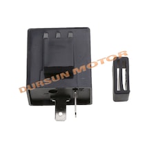 Motosiklet Sinyal Flaşörü 12V Kablosuz Sesli Oem