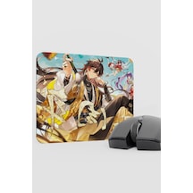 Zhongli Genshin Impact Anime Gacha V3 - 22x18 Gaming Mouse Pad Fare Altlığı