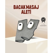 Kablosuz Isıtmalı Baldır Masaj Aleti 3 Hava Basınçlı, Titreşimli Ve Sıcak Kompres Fonksiyonlu Sarı