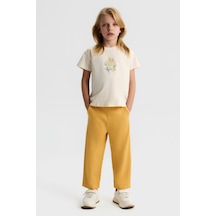 Nk Kids Kız Çocuk Honey Pantolon Nk-51501 Sarı