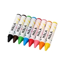Sumuhome Mala Pastel Mum Boya Çok Renkli 8 Adet Çok Renkli