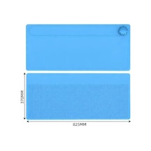 Te-729 Antistatik Isıya Dayanıklı Elektronik Tamir Matı Silikon Pad 825 X 370 Mm Mavi