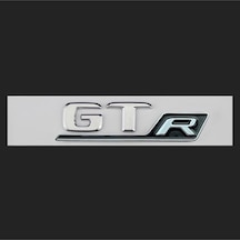 Gtr Krom-kırmızı Bagaj Yazısı 3m 3d Abs Mercedes 811