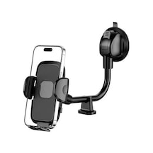 Ayarlanabilir Vakum Kilitli Cam Ve Torpidoya Takılabilen Telefon Tutucu
