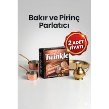 Bakır Ve Pirinç Temizleme Seti Sünger Dahil Bass & Copper İthal Ürün 2 Adet
