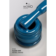 Momo Professional Kalıcı Oje K102 Petrol Mavisi 14 Ml