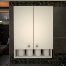 Emkawood Cabi Banyo Dolabı Beyaz