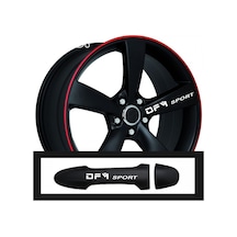 Dfm Rich İçin - Uyumlu Aksesuar Oto Kapı Kolu/jant - Sticker 10 Adet 10 1,5 Cm