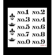 Hdm13 Cadence Home Dekor Stencil 25X25