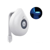 Ximistore9 Gece Sensörlü Tuvalet Lambası - 8 Renkli Su Geçirmez Banyo Aydınlatma Cihazı - Kolay Kurulum Diğer