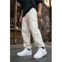 Vojo Fins Comfort Rahat Taban Erkek Sneaker Spor Ayakkabı 267800001895 05 Beyaz