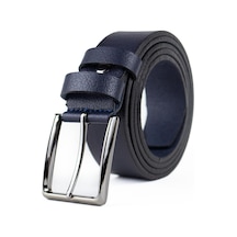 Özel Kutulu Premium%1oo Hakiki Deri Tek Parça 3.5cm Erkek Kumaş Pantolon - Takım Elbise Kemeri Acı Kahve - Siyah