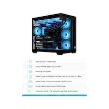 Aerstone Hyperion R7-9800X3D 32 GB 1 TB SSD RTX5080 Free Dos Masaüstü Oyuncu Bilgisayarı