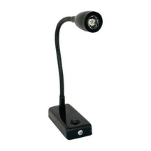 Shuıvan Led Okuma Lambası Günışığı 12v 3w Uzun - Siyah-1182