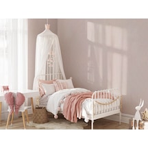 Pembe Nokta Desen Dokulu 16 M2 Duvar Kağıdı 55192 Çok Renkli