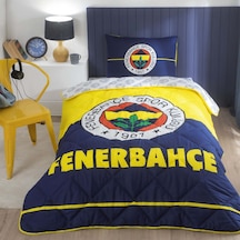 Taç Lisanslı Fenerbahçe Logo Tek Kişilik Yorgan Seti 000000001000047033