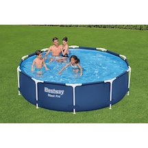 Bestway 56679 Steel Pro Prefabrik Yerüstü Çember Havuz 3,05 M X 76 Cm