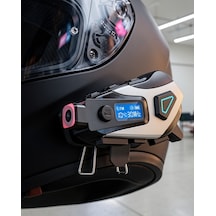 Kask İçi Bluetooth Kulaklık Kamera Ekli 1200mah Uczzzk10kameralıintercom