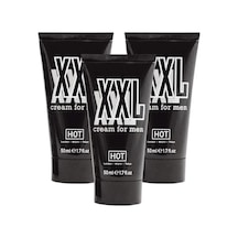 Hotxxl Cream Men Hardener D.lay Enlrgr 3 Adet 50 Ml Erkeklere Özel Krem