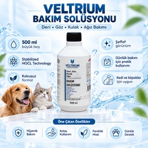 Kedi Köpek Göz Çevresi, Kulak Ve Pati Temizliği 500 Ml - Alkolsüz Hipokloröz İçerikli