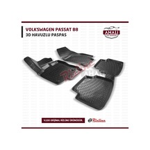 Rizline Volkswagen Passat B8 3D Havuzlu Paspas +Araç Kokusu