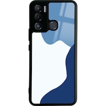 Tecno Pova Neo Nude Colour Tasarımlı Glossy Telefon Kılıfı Siyah