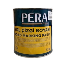 Pera Yol Çizgi Boyası Ral 1023 Sarı Gl 3,5 Kg 3.5 KG