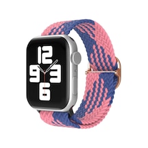 Newface Apple Watch 38mm Star Kordon - Pembe-mavi Açık Mor