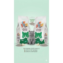 Cat Boom Yasemin Kokulu İnce Taneli Topaklanan Kedi Kumu 10 Lt X 2 Adet