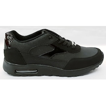 Letoon 7204 Air Max Siyah Bayan Yürüyüş & Koşu Siyah
