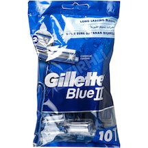 2 Adet Gillette Blue 2 Mavi Poşet 10 Lu