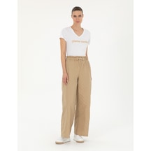Pierre Cardin Kadın Bej Pantolon Kanvas-chino 50289354-vr011 Bej