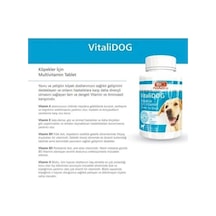 Vitalidog Küçük Irk Köpekler Için Multivitamin Tableti 60 Adet