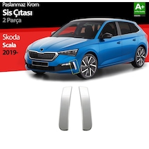 S-Dizayn  Skoda Scala Krom Sis Çıtası 2 Prç 2019 Üzeri