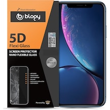 Buff Blogy Apple Uyumlu   iPhone 11 / Xr Flexi 5D Ekran Koruyucu