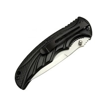 Mtech Handsome 451 Gri Kamp Çakı 21cm - Yarı Otomatik, Kemerlikli