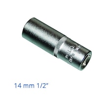 İzeltaş Derin Lokma 6 Köşe 14 Mm 1/2''