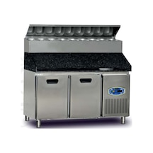 Dampak Pizza Hazırlık Buzdolabı Yüksek Model Tek Kapılı196 Litre 100 X 70 X 133 Cm