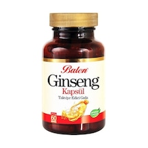 Balen Ginseng Kapsül 60 Kapsül x 375 Mg Ginsenk Ginsek