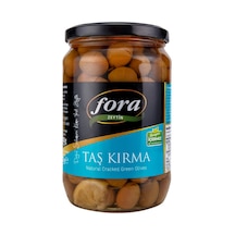 5 Adet Fora Taş Kırma Doğal Yeşil Zeytin 351-380 400 G