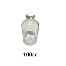 100cc Penisilin Flakon Cam Şişe 10 Adet Sızdırmaz
