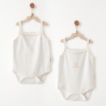 Andywawa Kız Bebek Takım 2 Parça Set Anw-ac26539 Ekru